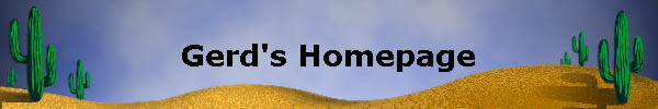 Gerd's Homepage